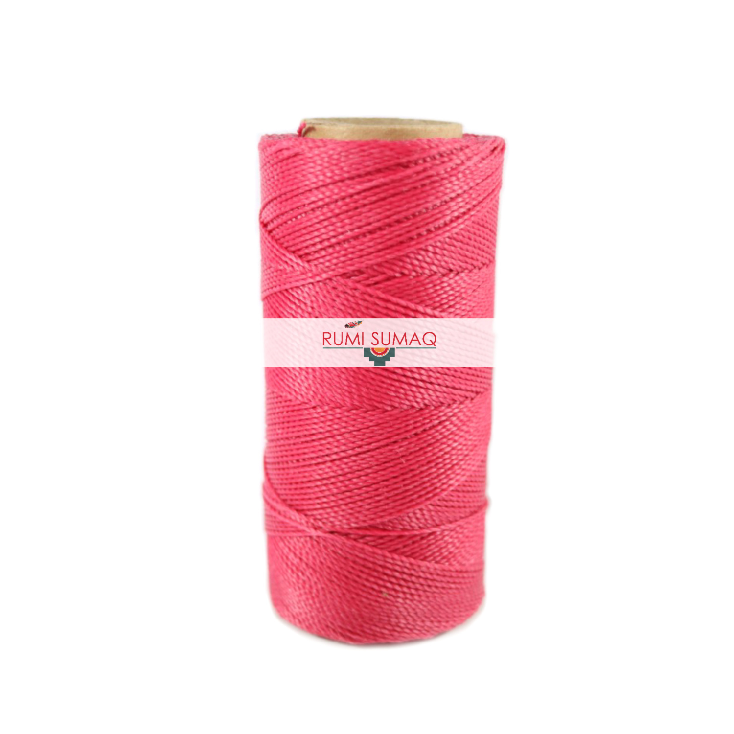 Find Linhasita 545 hot pinkl 1mm waxed polyester cord at RUMI SUMAQ, the premier retailer for waxed cords for basketry, jewelry making, beading, quilting