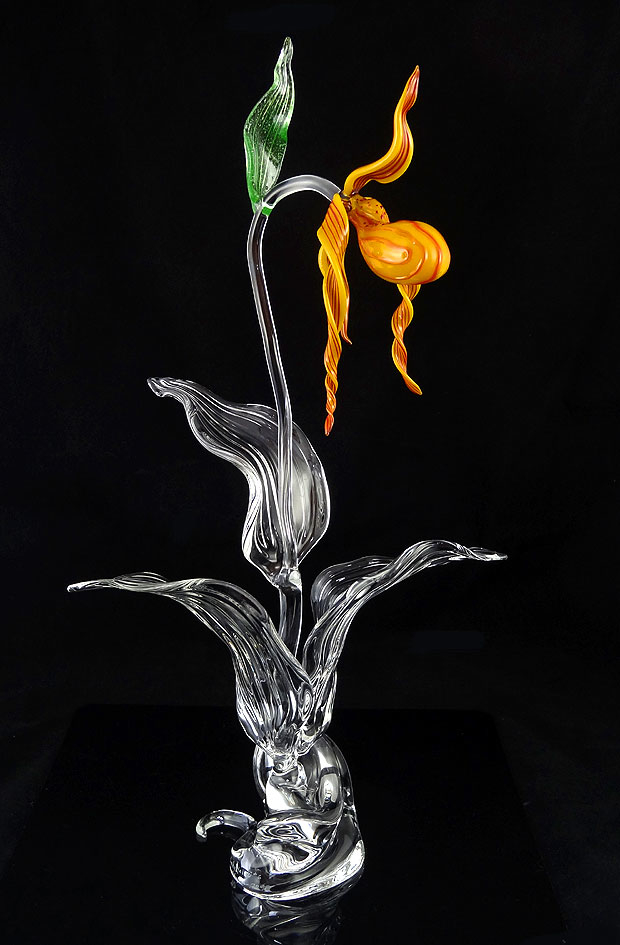 New Orleans Jazz Fest Ronny Hughes Glass Artist in Contemporary Crafts at the 2014 