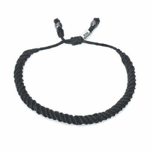 Black Rope Bracelet | RUMI SUMAQ Unisex Nautical Rope Bracelets