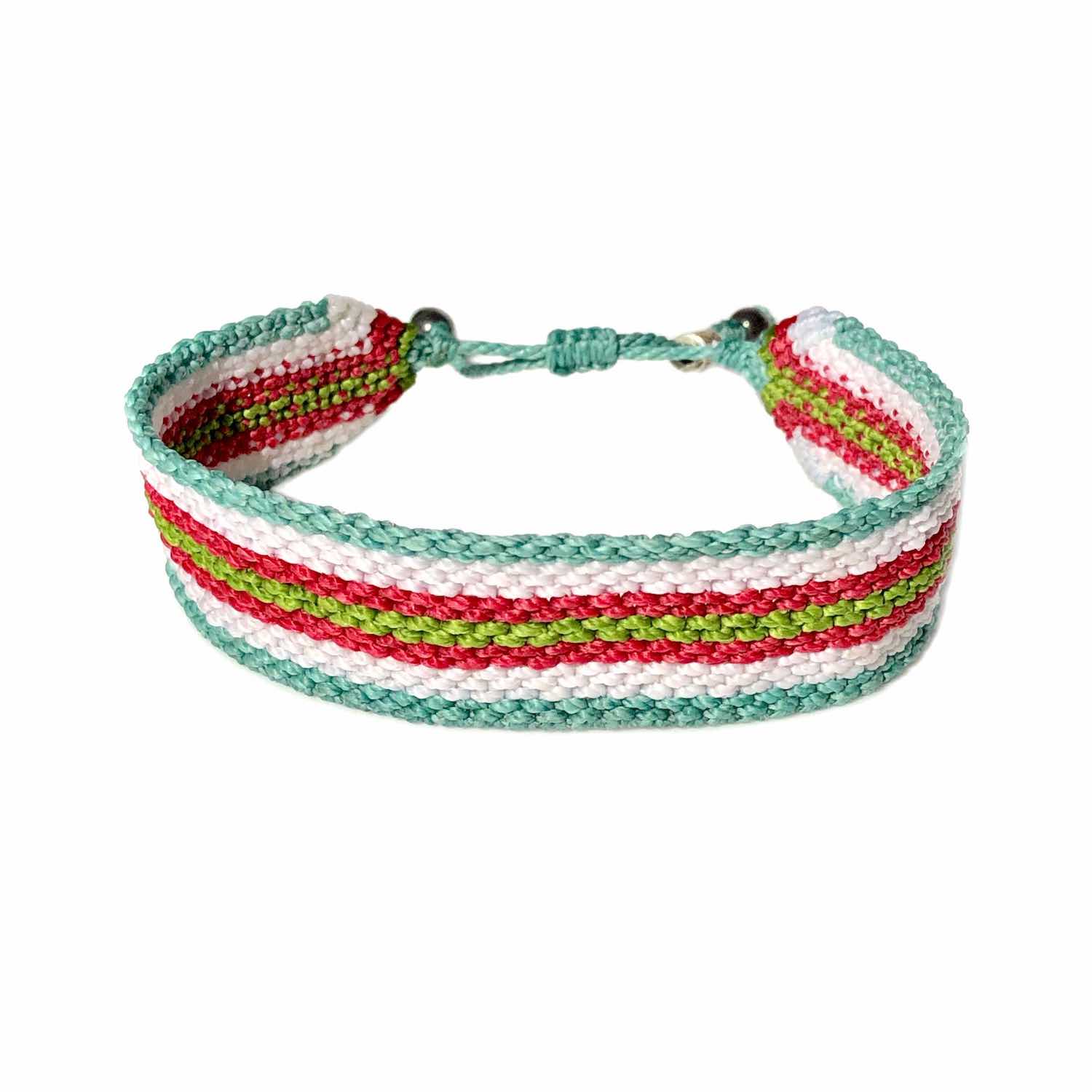 Colorful Mens Bracelet | Hand-Knotted Sailor Rope Bracelets for Men by Rumi Sumaq Jewelry | Handmade on Martha's Vineyard