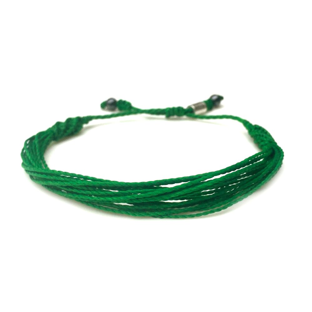 Green awareness bracelet by RUMI SUMAQ jewelry