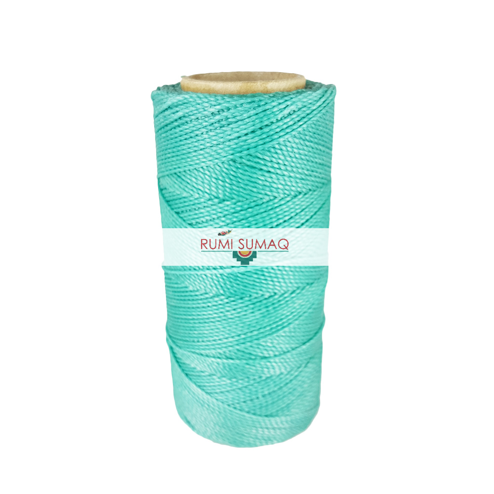 Linhasita 224 Waxed Polyester Cord 1mm Hilo Encerrado | Rumi Sumaq Macrame Knotting Cords, Hand Stitching Threads