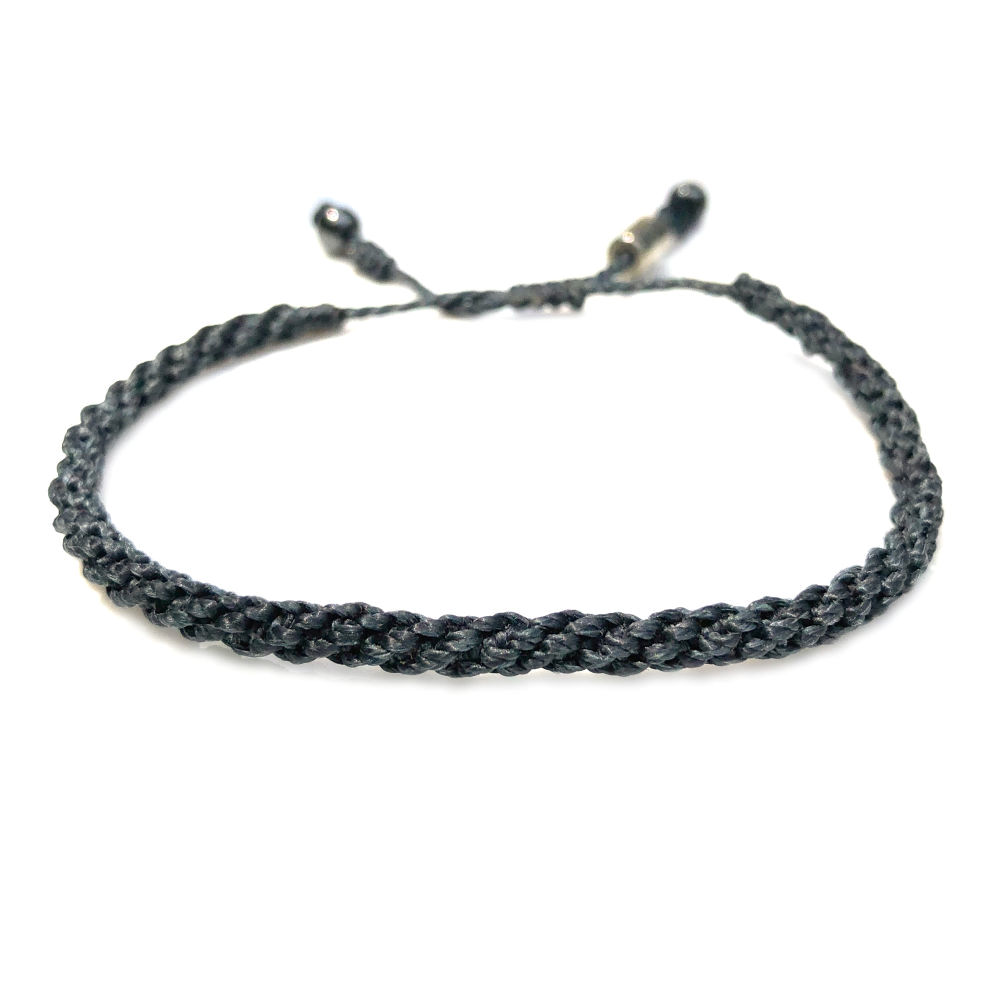 Sailor rope bracelet navy blue - RUMI SUMAQ nautical rope jewelry handcrafted on the beautiful island of Martha's Vineyard