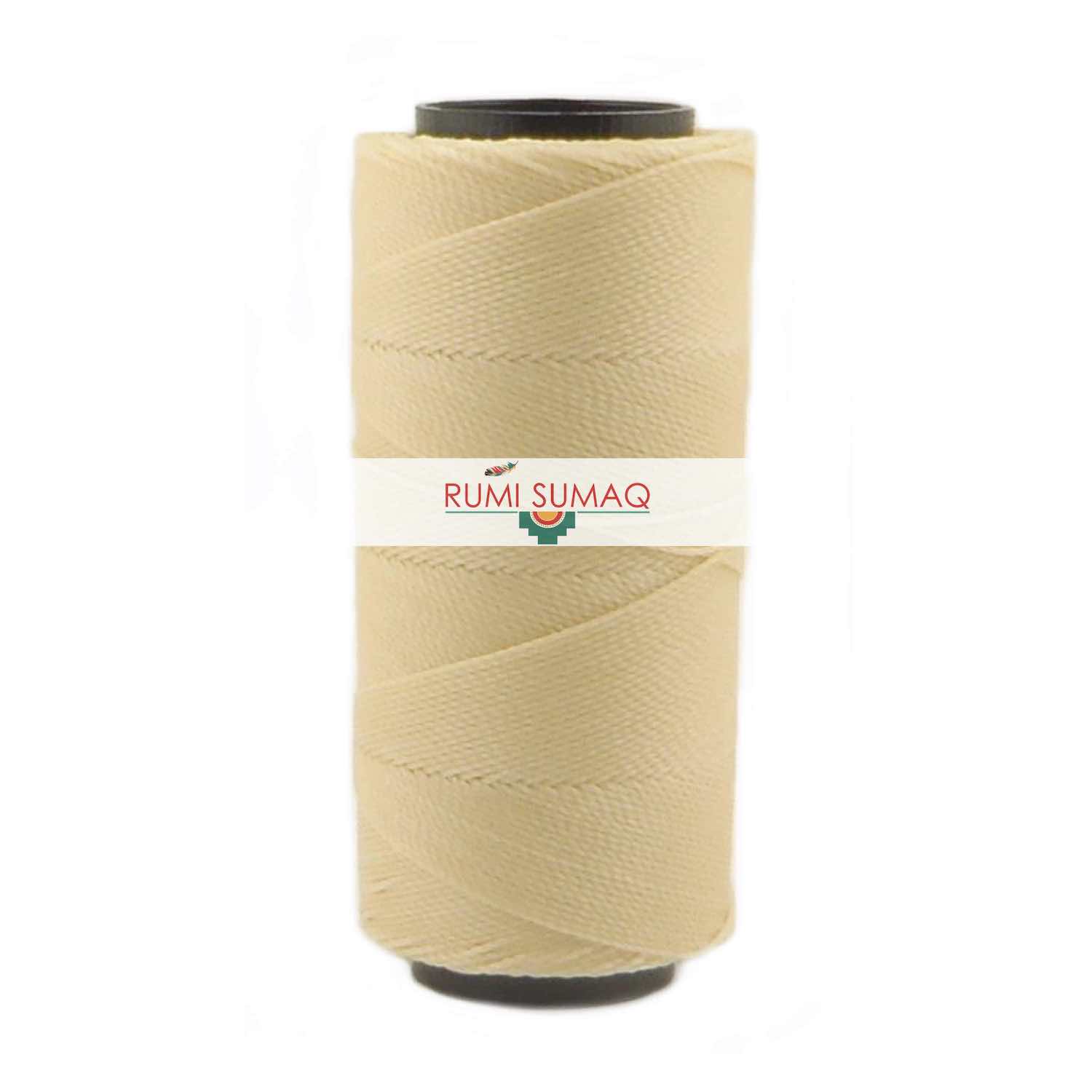 Settanyl 01-072 Butter Waxed Polyester Cord 1mm Waxed String | RUMI SUMAQ Brazilian Waxed Cords