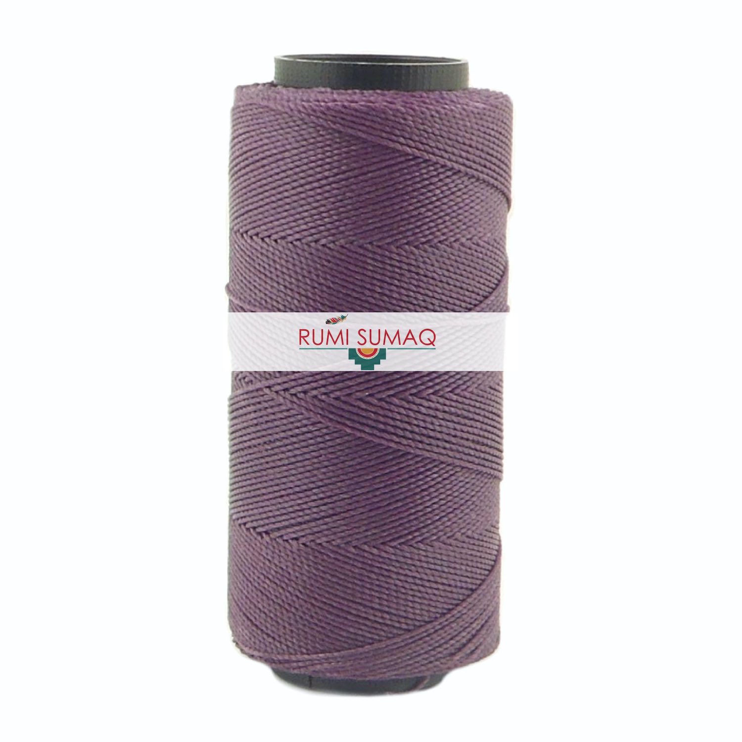 Settanyl 03-069 Amethyst Purple Waxed polyester Cord 1mm Setta Encerada | RUMI SUMAQ Brazilian Waxed Thread