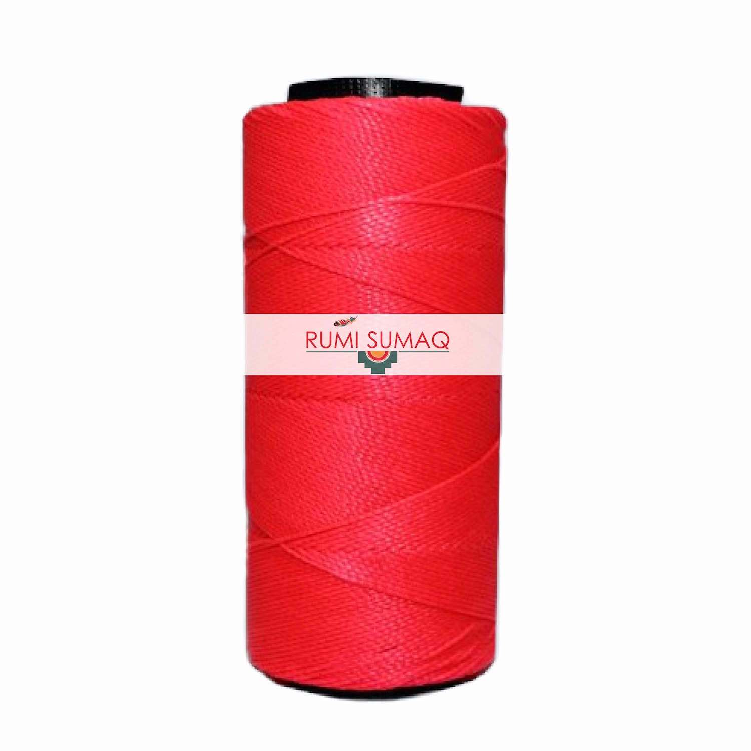 Settanyl 09-328 Neon Pink Waxed Polyester Cord 1mm Setta Encerada Rosada | RUMI SUMAQ Brazilian Waxed Cords