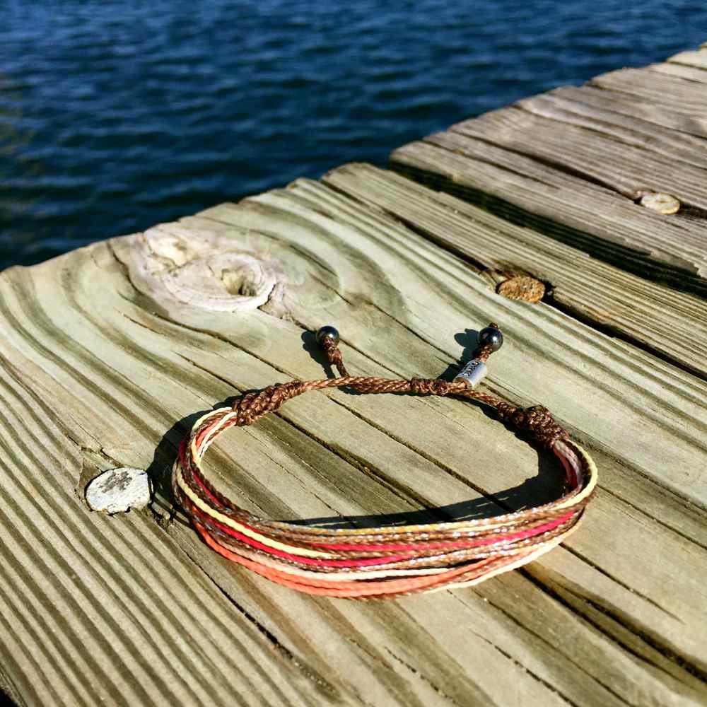Surfer String Bracelets Metallic – Martha's Vineyard Made